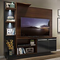 Estante com Led e Painel TV 55” – Dallas Multimóveis - imagem 1