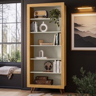 Estante Livros 6 Prateleiras: Organize com Estilo! - imagem 1