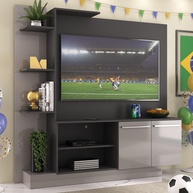 Estante Painel TV 55" França: Organize e Decore! - imagem 1