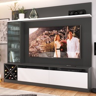 Estante TV 50" 3 Portas: Organize e Decore! - imagem 1
