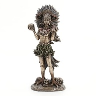 Estátua Coatlicue Asteca em Resina com Acabamento Bronze Antigo - 24cm - imagem 2