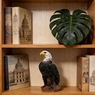 Estátua de Águia em Resina 36 cm - Decoração Moderna para Casa e Escritório - imagem 5