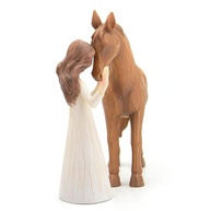 Estátua de Cavalo em Resina Pintada à Mão - Presente Perfeito para Amantes de Cavalos - imagem 5