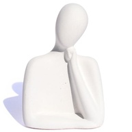 Estátua Decorativa Família Mãe 8cm em Cimento Artesanal - Peça Única e Elegante - imagem 2