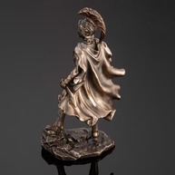 Estátua Decorativa de Alexandre, o Grande em Bronze Antigo - 24 cm | Peça Histórica para Decoração e Coleção - imagem 5