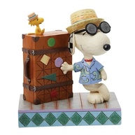 Snoopy e Woodstock em Férias – Estátua Coleção Jim Shore em Resina - imagem 2