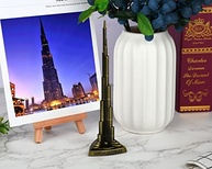 Estátua Burj Khalifa 17 cm - Decoração de Mesa e Estante com Tema Dubai - imagem 3