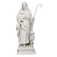 Estátua Jesus o Bom Pastor - Design Toscano - 71cm - Acabamento Pedra Antiga - imagem 1
