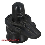 Shiva Lingam em Mármore Preto - Estátua Sagrada Original 10cm para Meditação e Decoração - imagem 4