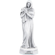 Estátua Religiosa Maria Madalena em Pé - Réplica em Mármore para Decoração e Oração - imagem 1