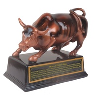 Torkia Bronze Wall Street Bull - Estátua de 17cm para Decoração e Inspiração Financeira - imagem 1