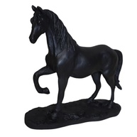 Estatueta de Cavalo em Resina - Decoração de Luxo para Casa e Escritório com Simbolismo de Poder e Liderança - imagem 2