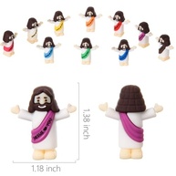 110 Peças Estatueta do Pequeno Jesus - Miniaturas Religiosas para Decoração e Presente - imagem 4