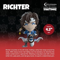 You Tooz Castlevania Nocturne Richter - Estatueta de Vinil 10 cm - Coleção Exclusiva para Fãs - imagem 3