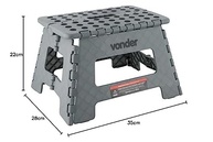 estavel-plastica-e-portatil-banqueta-dobravel-vonder-a-cinza-resistente-a