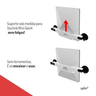 Suporte Veicular Starlink Mini G4 Splin: Conexão Estável com Ventosa de Alta Fixação - imagem 5