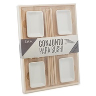 Esteira de Sushi Lyor: Kit Completo em Bambu - imagem 1