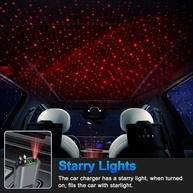 Carregador de Carro 4 em 1 com Luz Estelar - imagem 3