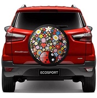 Capa de Estepe Joaninha para Ecosport, CrossFox, AirCross e Spin Activ com Cadeado - Proteção e Estilo! - imagem 1