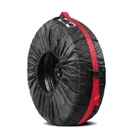 Capa Protetora de Pneu Estepe para Carros, SUVs e Vans - Poliéster 190T Resistente com Bolsa de Ferramentas - imagem 2