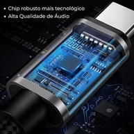 Adaptador USB-C para P2 3.5mm: Som Estéreo de Alta Fidelidade para Seus Fones com Fio | Compatível com Android e iOS - imagem 5