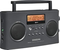 Rádio Digital Portátil Sangean PR-D15: Som Estéreo AM/FM com RDS e Carregador Integrado - imagem 4