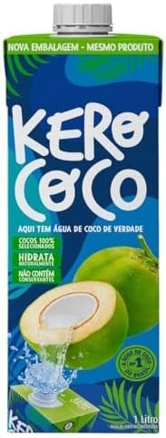 Água De Coco Esterilizada Kero Coco Caixa 1L - imagem 3