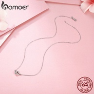 Colar Coração Bamoer 925: Amor em Prata Esterlina - imagem 2