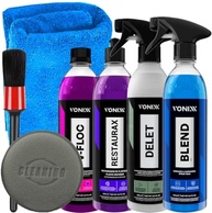 Kit Completo Estética Automotiva Vonixx: Delet, Blend, V-Floc, Restaurax + Acessórios Karbox - imagem 2