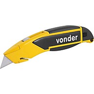 Estilete Trapezoidal VONDER 180mm: Corte Preciso! - imagem 1