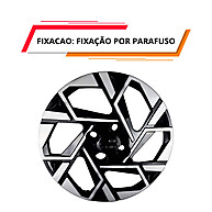 Calotas HB20/HB20S Aro 15: Preto/Prata - Proteja e Estilize! - imagem 2
