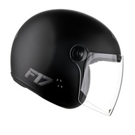 Capacete Moto Fly F-17 Aberto Preto Fosco: Estilo e Segurança para Você! - imagem 2