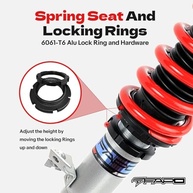 Coilover FAPO Ajustável para Honda Civic EG/EK (1992-2000) - Performance e Estilo - imagem 4