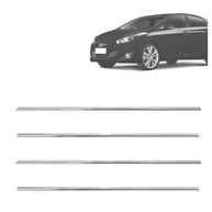 Kit Pestana de Porta Cromada HB20 e HB20S 2013-2019: Estilo e Proteção Premium - imagem 2