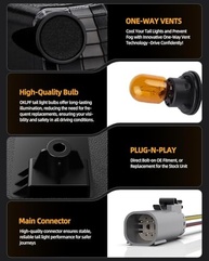 Luz Traseira Ford F150 2018-2020: Estilo Cromado e Segurança Ampliada - imagem 2