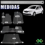 Tapete Borracha Sandero 2015-2022: Proteção Completa e Estilo com Porta-Malas Integrado - imagem 4