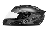 Capacete MX2 Skyline 56 Grafite: Segurança e Estilo para Sua Aventura - imagem 2