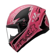 Capacete Peels Spike II STK Rosa Fosco/Preto 56: Segurança e Estilo para Sua Moto - imagem 4