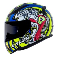 Capacete LS2 FF353 Rapid Replica Alex Barros - Azul/Amarelo | Estilo e Segurança - imagem 1
