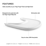 Bandeja Tripp Trapp Branca Stokke – Conforto e Estilo para Refeições em Família - imagem 3