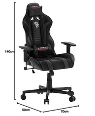 Cadeira Gamer Black Hawk ELG CH05BK - Conforto e Estilo para Jogadores - imagem 3