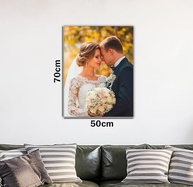 Quadro Personalizado com Sua Foto em Canvas 50x70cm - Decore com Estilo e Personalidade - imagem 4