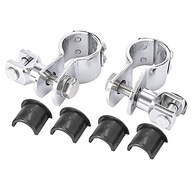 Pedaleiras Universais Cromadas para Harley Davidson e Motos Custom - Conforto e Estilo - imagem 2