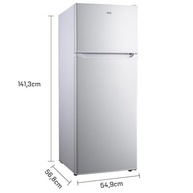 Geladeira Hq Defrost 230 Litros Branco - Economia e Estilo na Sua Cozinha - imagem 4