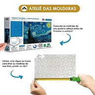 Moldura 60x84 com Acetato para Quadros e Posters - Proteção e Estilo para sua Decoração - imagem 4