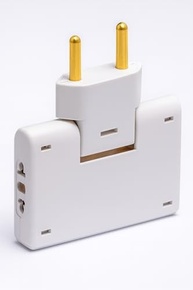 Adaptador Tomada T Articulado Premium Bivolt 10A/20A - Esconda Fios com Estilo! - imagem 4