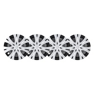 Protetor de Aro Tbest 13" ABS Aerodinâmico: Estilo e Segurança Universal para Seu Carro - imagem 2