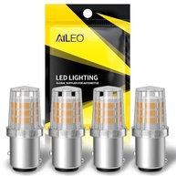 AILEO Lâmpada LED Ambar 1157: Seta Super Brilhante para Segurança e Estilo no seu Veículo - imagem 2