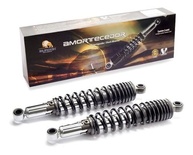 Amortecedor Traseiro VULCAN.BOR para Yamaha YBR 125 (00-08) Factor - Estabilidade e Estilo Cromado - imagem 1