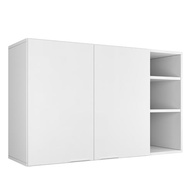 Armário Suspenso de Parede 2 Portas Branco - Ópera | Organize com Estilo e Praticidade - imagem 2